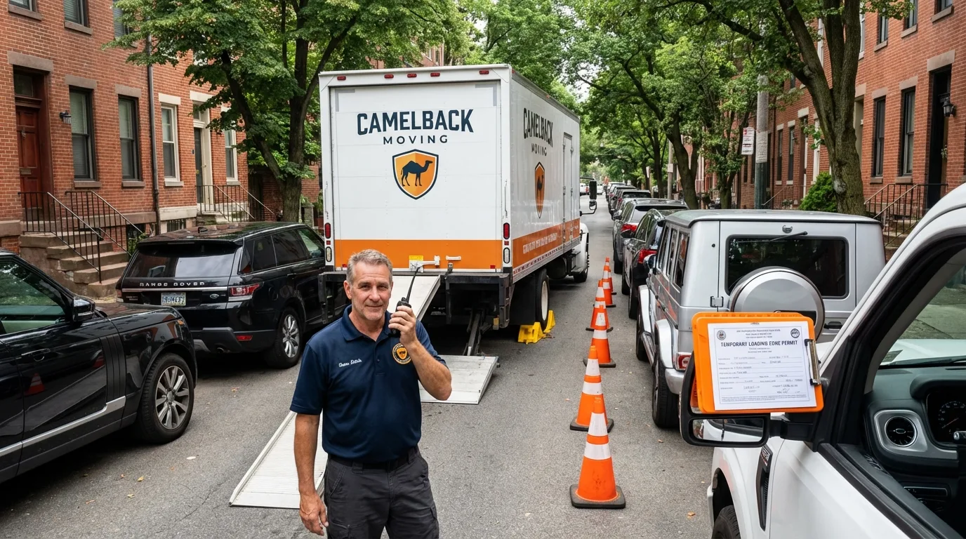 City street loading permit setup in Martinsburg, PA